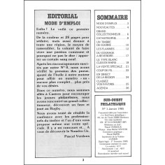 SUD-OUEST PHILATELIQUE |Premier Numéro 2