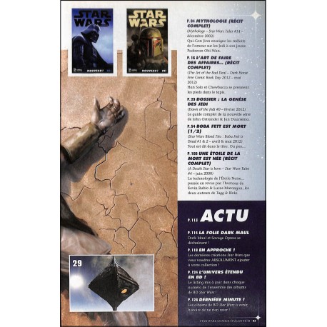 STAR WARS comics magazine |Premier Numéro