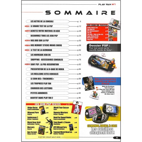 PLAY FAN |Premier Numéro