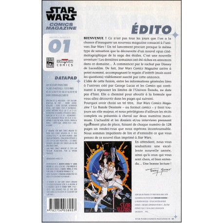 STAR WARS comics magazine |Premier Numéro