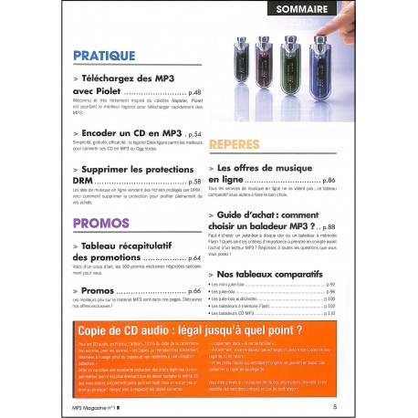 MP3 MAGAZINE |Premier Numéro