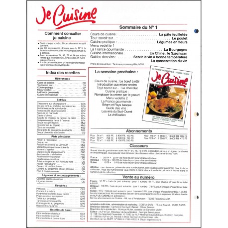 JE CUISINE |Premier Numéro