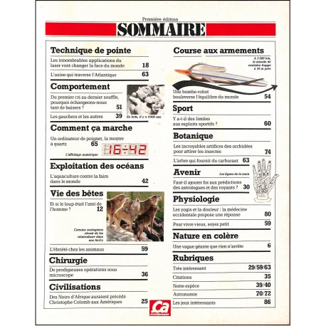 ÇA M'INTÉRESSE |Premier Numéro