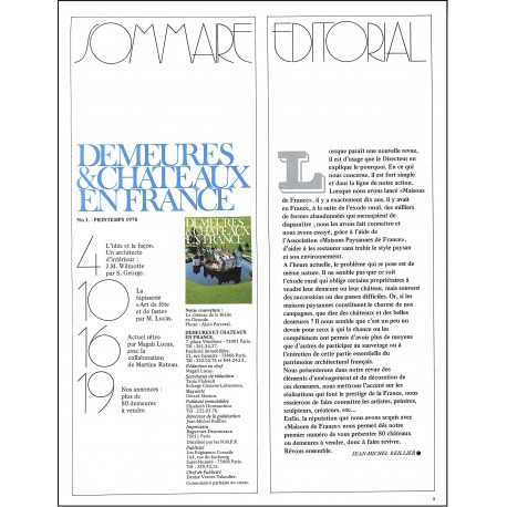 DEMEURES & CHATEAUX EN FRANCE |Premier Numéro