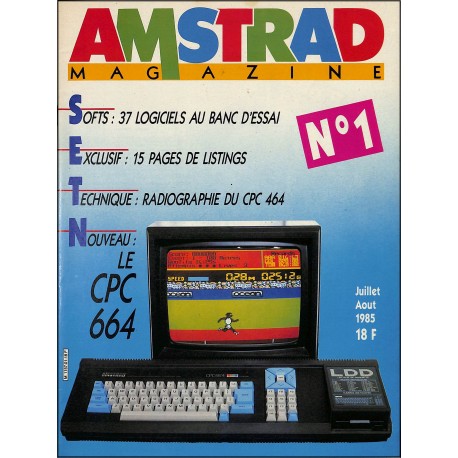 AMSTRAD MAGAZINE |Premier Numéro