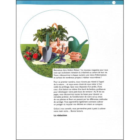 Ateliers Maison |Premier Numéro