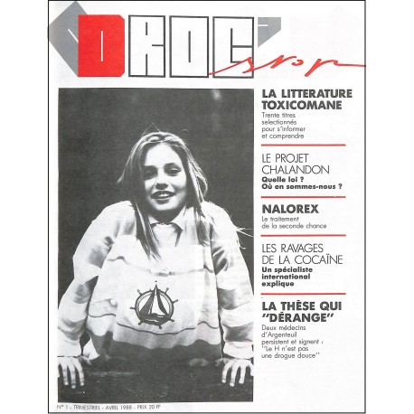 DROG'STOP |Premier Numéro