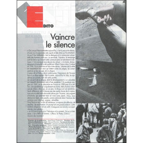 DROG'STOP |Premier Numéro