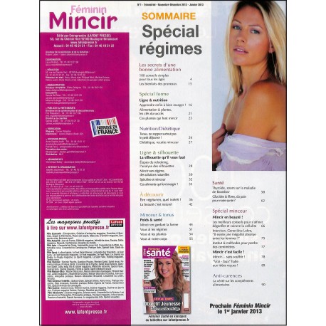 FÉMININ MINCIR |Premier Numéro