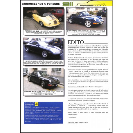 PASSION 911 |Premier Numéro