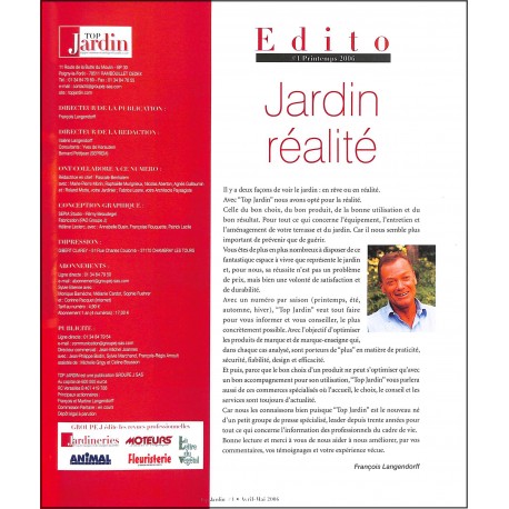 TOP JARDIN |Premier Numéro
