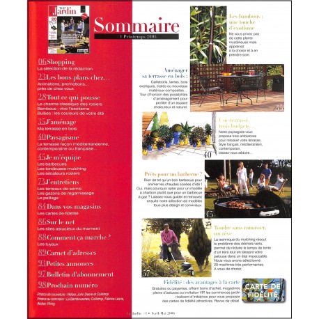 TOP JARDIN |Premier Numéro