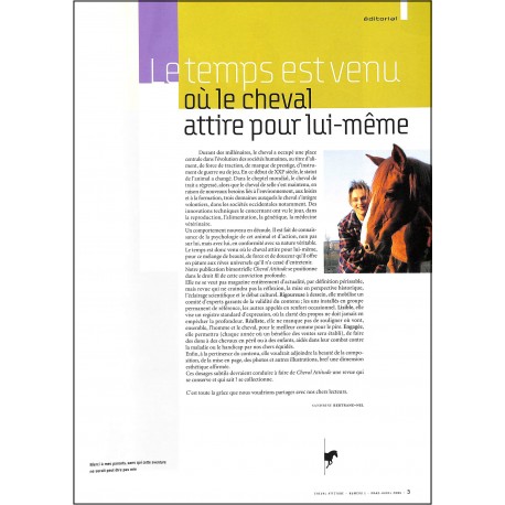 CHEVAL ATTITUDE |Premier Numéro