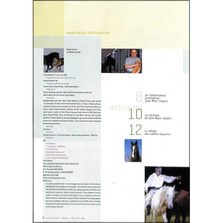 CHEVAL ATTITUDE |Premier Numéro