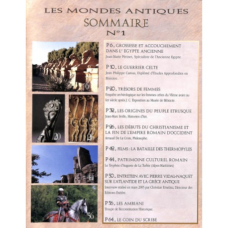 LES MONDES ANTIQUES |Premier Numéro