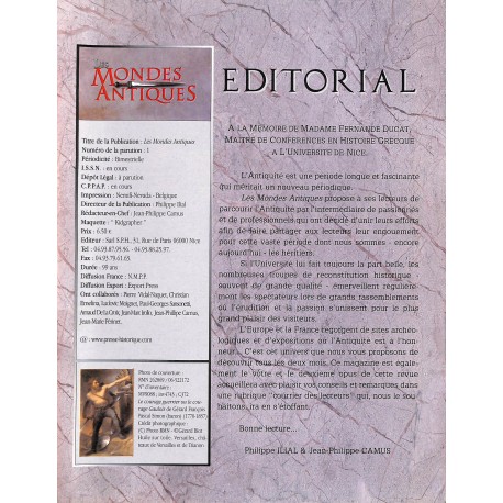 LES MONDES ANTIQUES |Premier Numéro