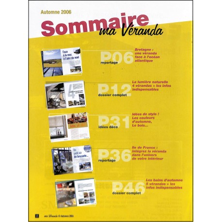 MA VÉRANDA |Premier Numéro