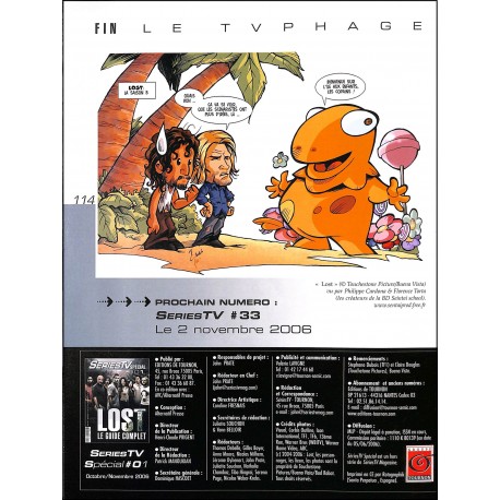 SERIES TV SPÉCIAL |Premier Numéro