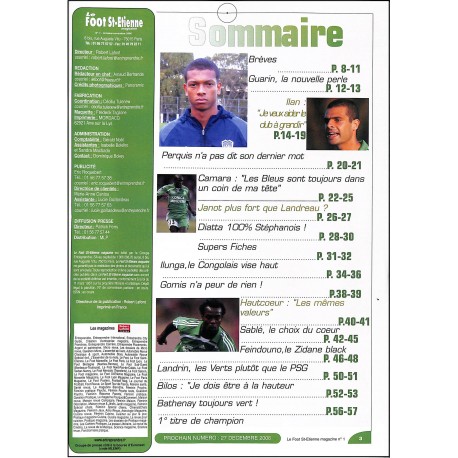 LE FOOT ST-ETIENNE |Premier Numéro