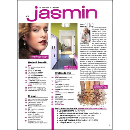 JASMIN MAGAZINE |Premier Numéro