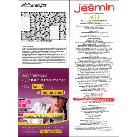 JASMIN MAGAZINE |Premier Numéro