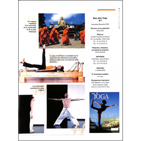 BIEN-ÊTRE YOGA |Premier Numéro