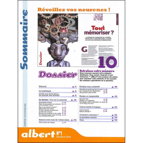 ALBERT |Premier Numéro