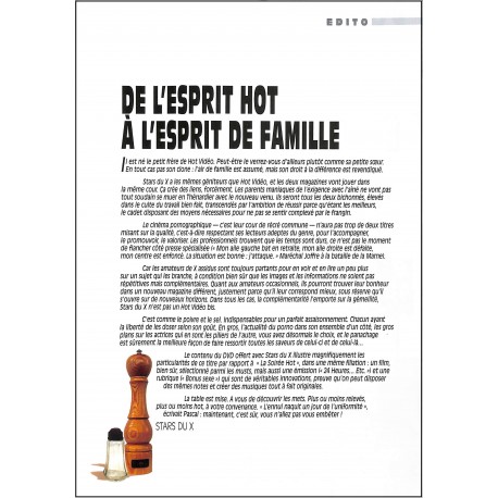 STARS DU X |Premier Numéro