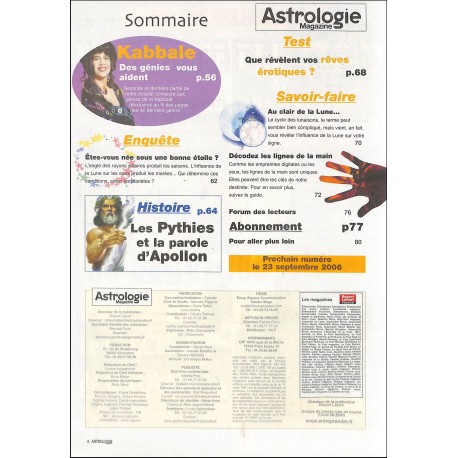 Astrologie magazine |Premier Numéro