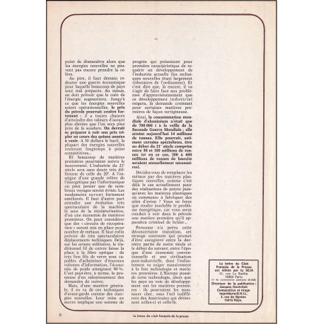 LA LETTRE DU CLUB FRANÇAIS DE LA PRESSE |Premier Numéro