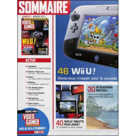 VIDEO GAMER |Premier Numéro