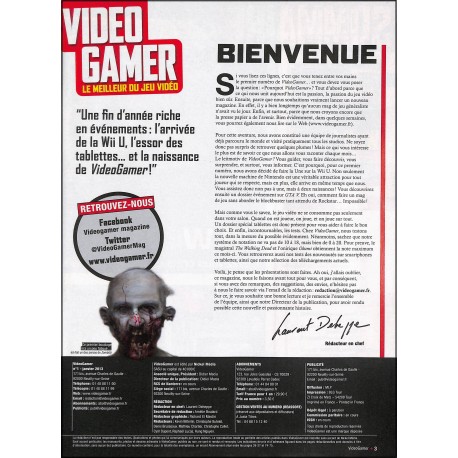 VIDEO GAMER |Premier Numéro