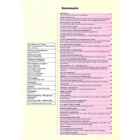 LES 3 COUPS |Premier Numéro