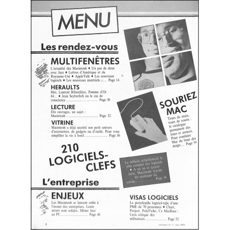 INFOMAC LA REVUE DES MACINTOSH |Premier Numéro