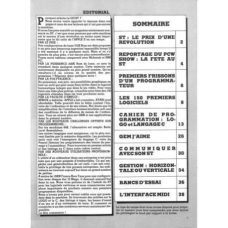 ST MAGAZINE |Premier Numéro