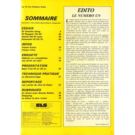 VROOM MAGAZINE |Premier Numéro