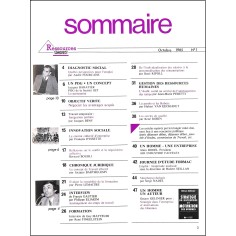 RESSOURCES HUMAINES |Premier Numéro 2