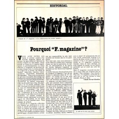 F. MAGAZINE |Premier Numéro 2