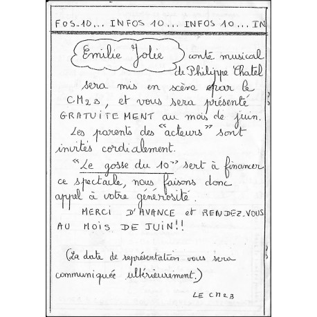 LE GOSSE DU 10 |Premier Numéro