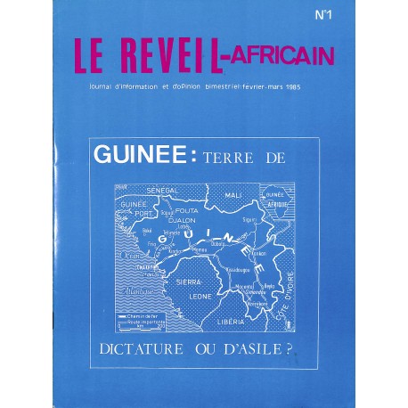 LE REVEIL-AFRICAIN |Premier Numéro