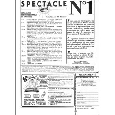 SPECTACLE INFOS |Premier Numéro 2