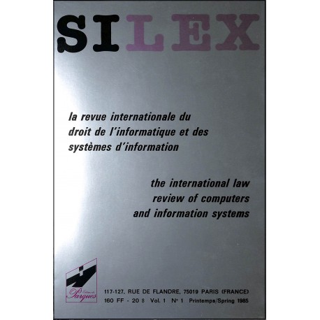 SILEX |Premier Numéro