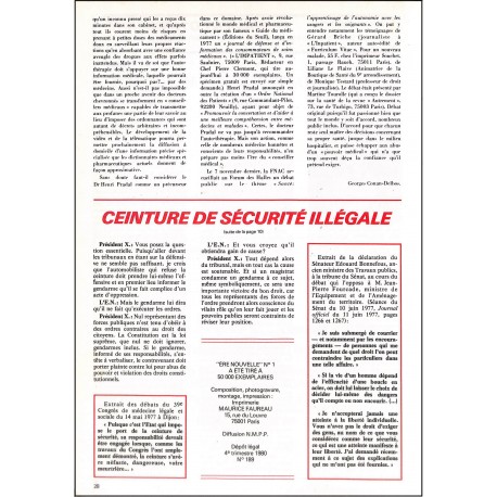 ÉRE NOUVELLE |Premier Numéro