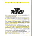 VITAL |Premier Numéro
