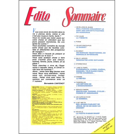 MAG' JEUNES |Premier Numéro