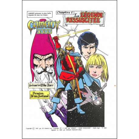 CAMELOT 3000 |Premier Numéro