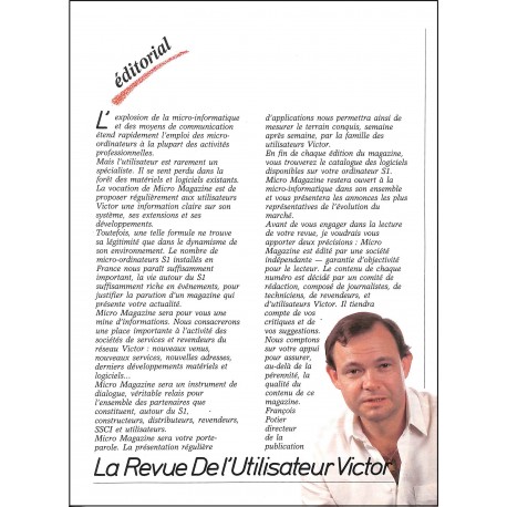 MICRO MAGAZINE |Premier Numéro