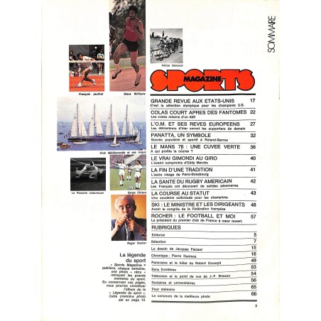 Sports magazine |Premier Numéro