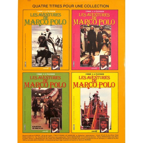 LES AVENTURES DE MARCO POLO |Premier Numéro