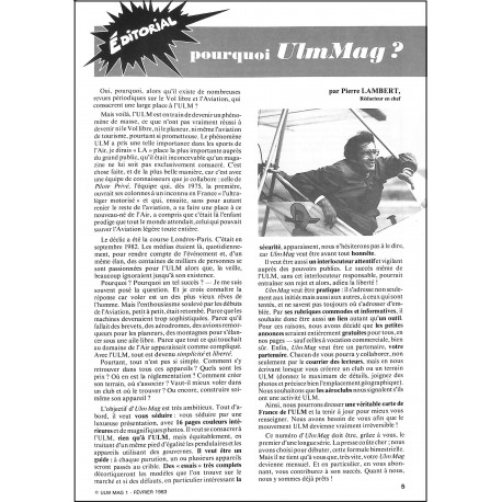 ULM MAG |Premier Numéro